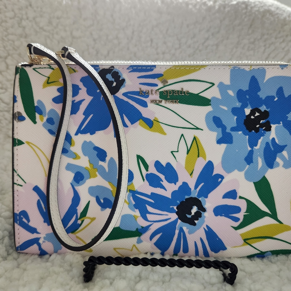 Kate Spade Floral Wristlet -